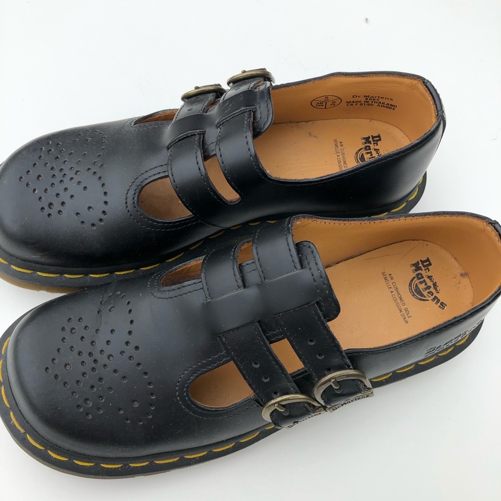 Black Dr. Martens Mary Jane
